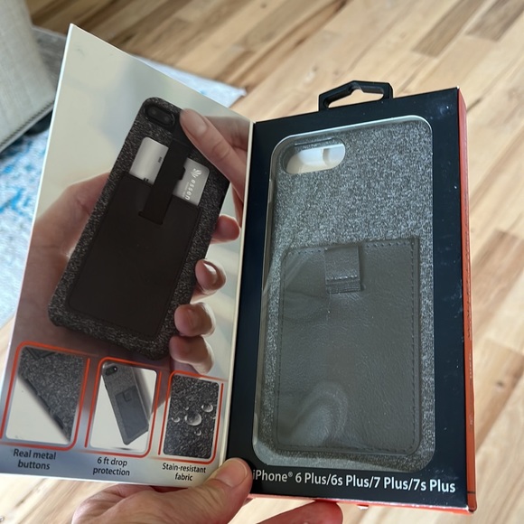 Blackweb IPhone Wallet Card Case IPhone 7S Plus 7 Plus 6 Plus 6S Plus - Picture 8 of 8